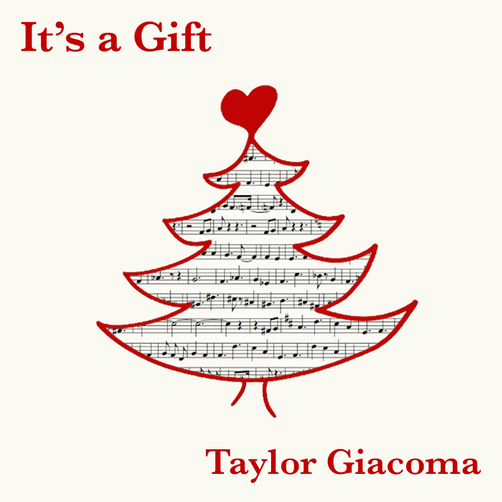 tree with music notes and a heart on top